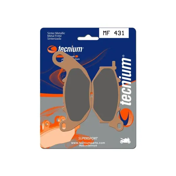 Plaquettes de frein TECNIUM Performance métal fritté - MF431