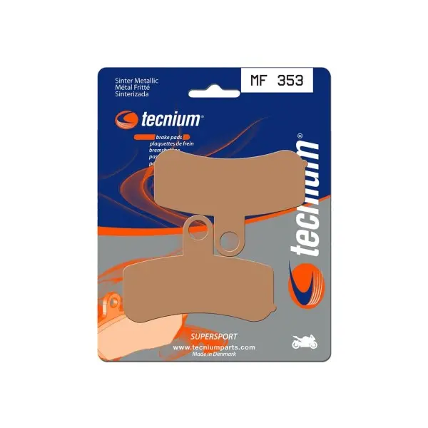 Plaquettes de frein TECNIUM Performance métal fritté - MF353