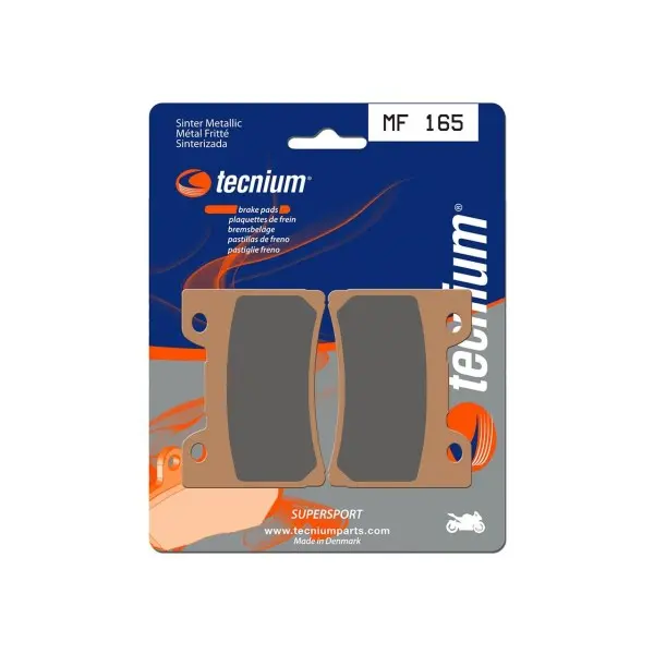 Plaquettes de frein TECNIUM Performance métal fritté - MF165