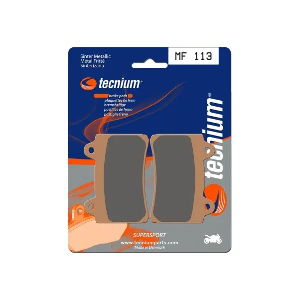 Plaquettes de frein TECNIUM Performance métal fritté - MF113