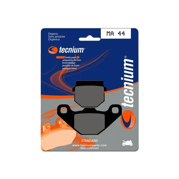 Plaquettes de frein TECNIUM route organique - MA44
