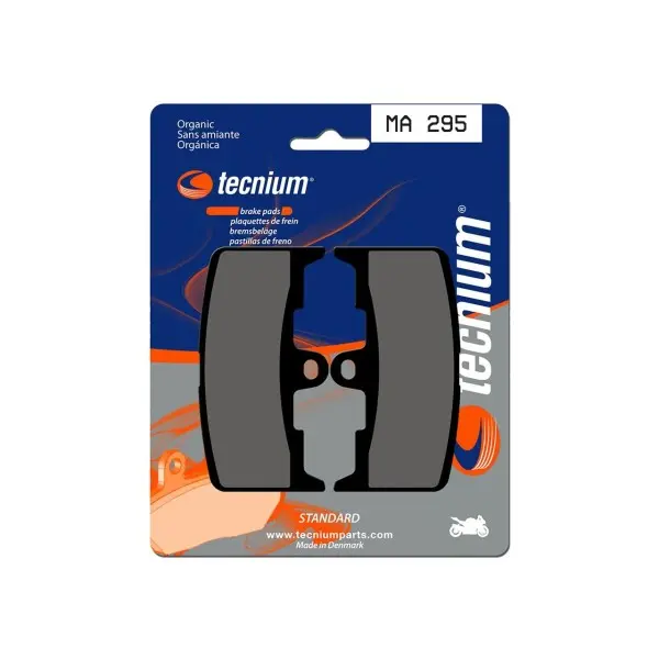 Plaquettes de frein TECNIUM route organique - MA295