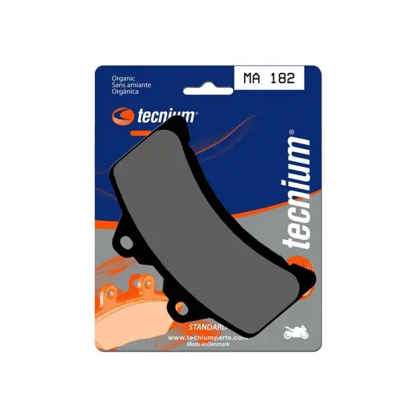 Plaquettes de frein TECNIUM route organique - MA182