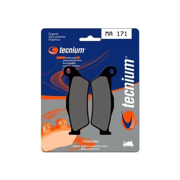 Plaquettes de frein TECNIUM route organique - MA171