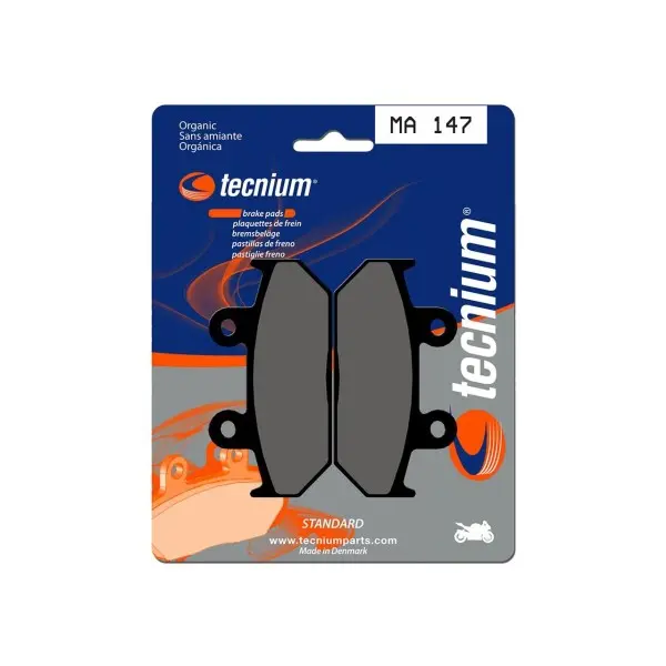 Plaquettes de frein TECNIUM route organique - MA147