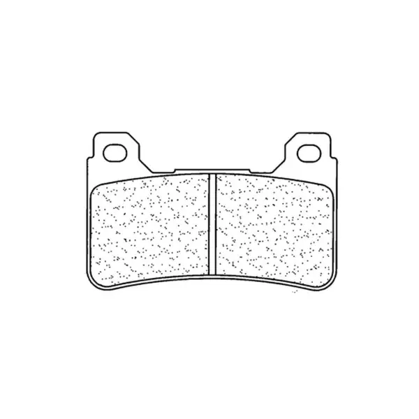 Plaquettes de frein CL BRAKES Racing métal fritté - 1134C60