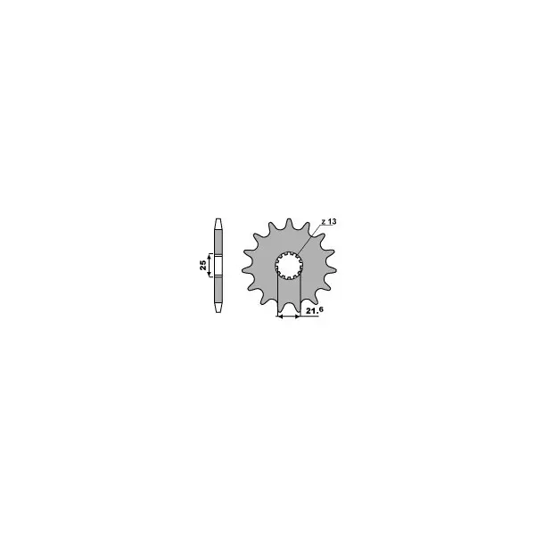Pignon PBR acier standard 564 - 525