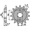 Pignon PBR 13 dents 