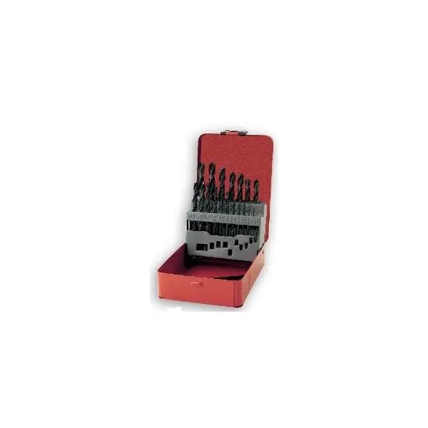 Boîte de 19 forets PTS OUTILLAGE HSS 1 à 10mm