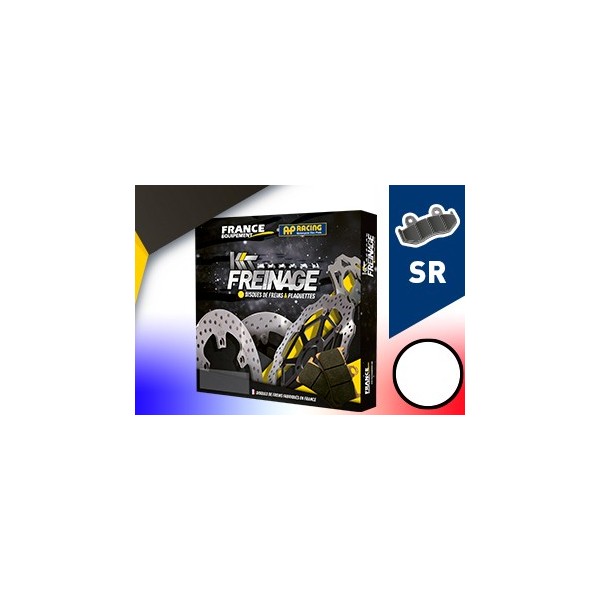 Kit Freinage FRANCE EQUIPEMENT - AP RACING Composé de 2 disques FE.S351 et de 2 plaquettes LMP192SR 