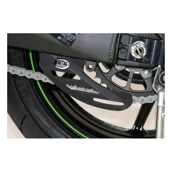 Protège couronne (dent de requin) R&G RACING ABS noir