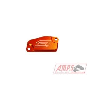 Couvercle De Maitre-Cylindre Frein Avant Scar Orange Ktm Sx65/85/105