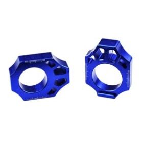 Tendeur de chaine Scar bleu Yamaha YZ125/250