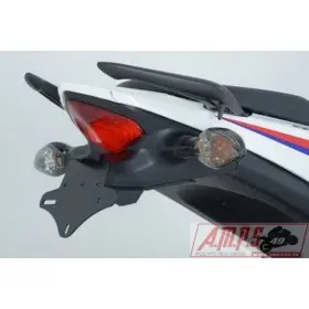 Support de plaque alu noir R&G Honda CBR500R/CB500F