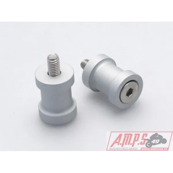 PIONS DE BRAS OSCILLANT R&G M8 ARGENT