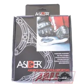 Poignée de réservoir A-SIDER 7 vis argent Honda