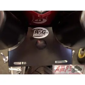 Support de plaque R&G RACING noir Yamaha YZF-R1