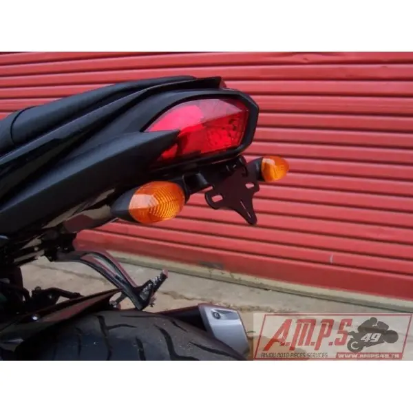 Support de plaque R&G RACING noir Yamaha