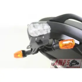 Support de plaque R&G RACING noir Kawasaki Versys 650