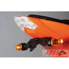 SUPPORT DE PLAQUE R&G RACING POUR Z1000 '07 Z750 '07