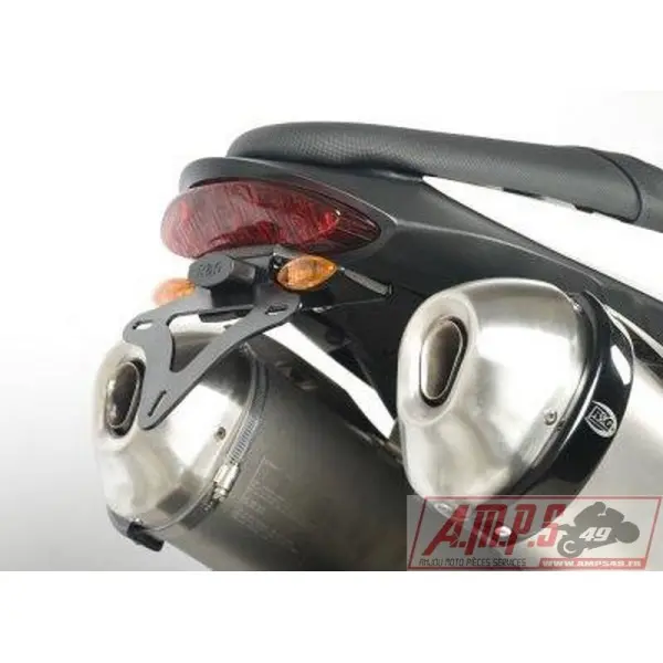 Support de plaque R&G RACING noir Triumph Speed Triple 1050
