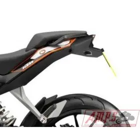 Support de plaque R&G RACING noir KTM Duke 125/200/390