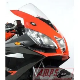 Cache-orifices rétroviseur R&G RACING - noir Aprilia RS4 125/RSV4 RR/RF