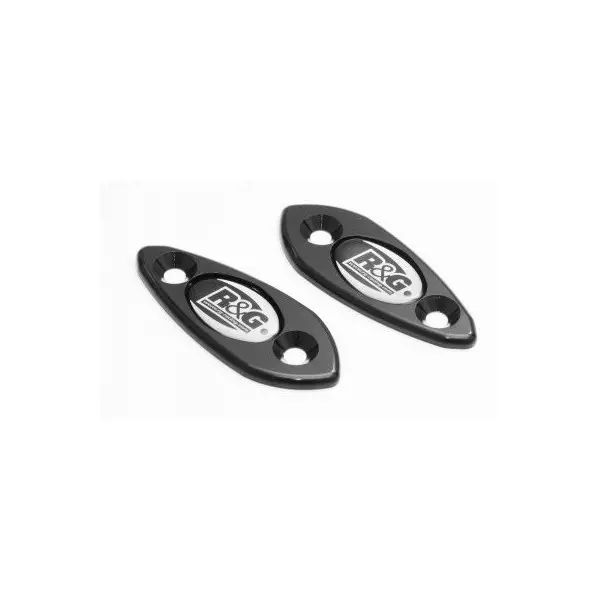 Cache-orifices rétroviseur R&G RACING - noir Suzuki GSX-R600/750