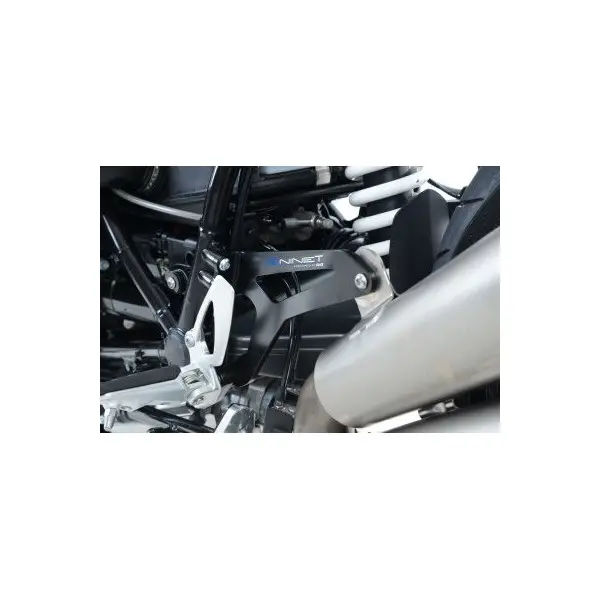 Patte de fixation de silencieux R&G RACING noir BMW 1170R Nine T
