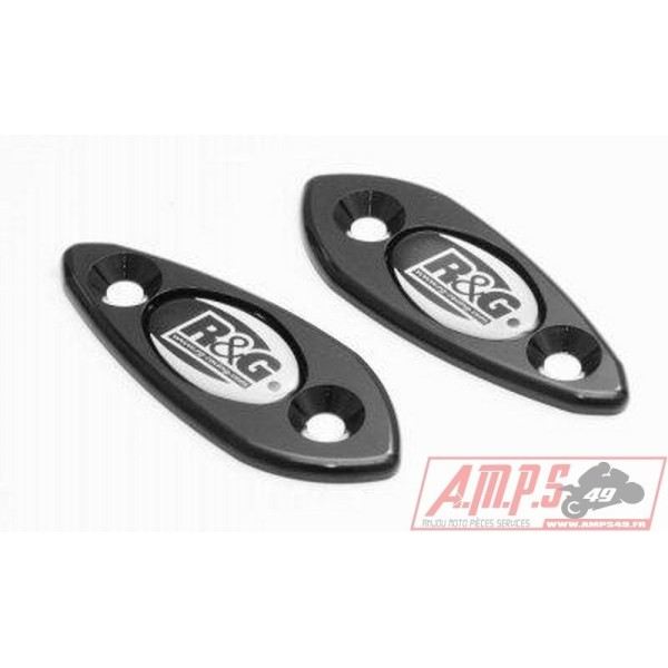 CACHE ORIFICE RETRO R&G POUR ZX6R 09-10