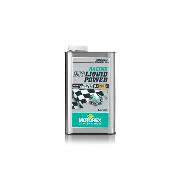 Huile filtre à air MOTOREX Racing Liquid Bio Power - 1L