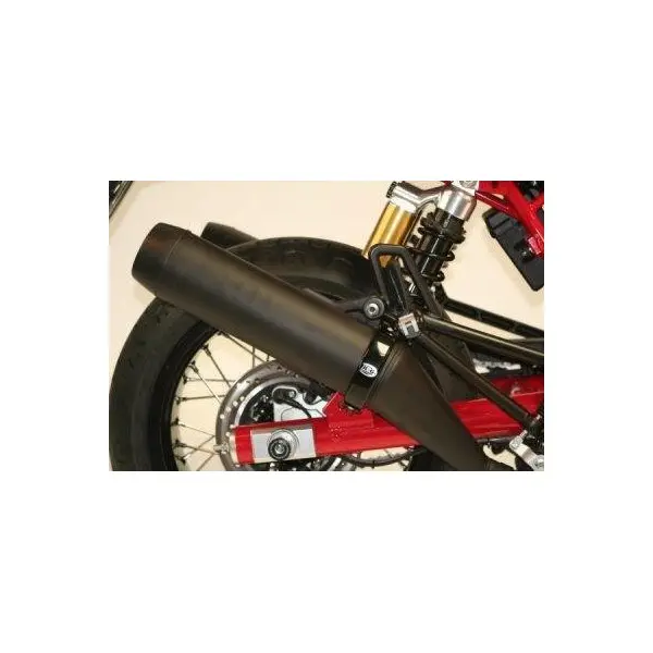 Protection de silencieux rond R&G RACING noir Ø100mm