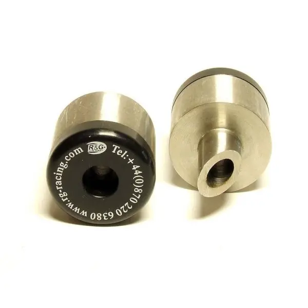 Embouts de guidon R&G RACING noir KTM