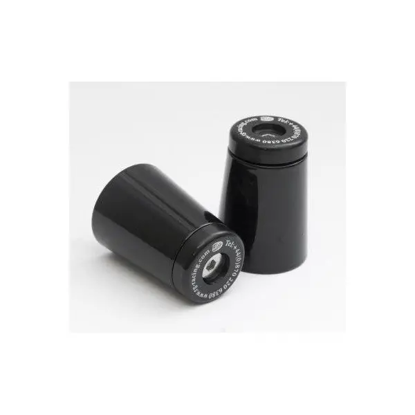 Embouts de guidon R&G RACING noir Suzuki GSX1300R Hayabusa