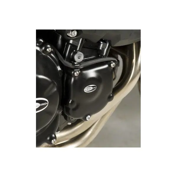 Couvre-carter droit (démarreur) R&G RACING noir Kawasaki Z750