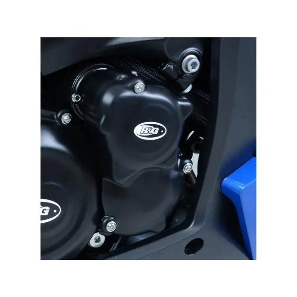 Couvres-carter droit (démareur & pompe à eau) R&G RACING noir Suzuki GSX1000S