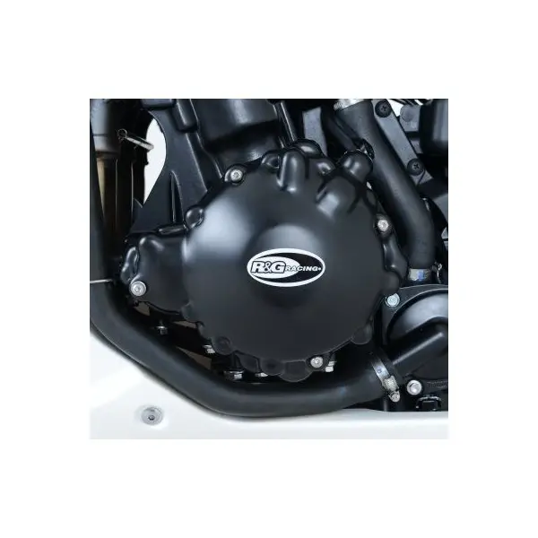 Couvre-carter gauche R&G RACING noir Triumph Speed Triple