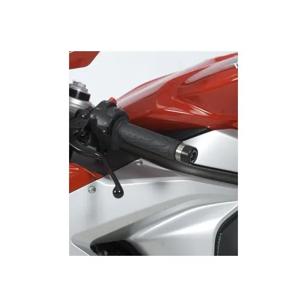 Embouts de guidon R&G RACING noir MV Agusta F3