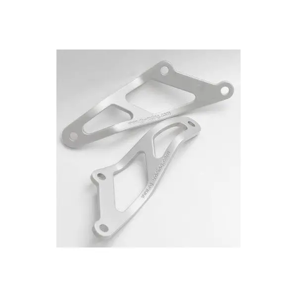 Patte de fixation de silencieux R&G RACING argent Aprilia