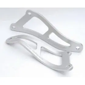 Patte de fixation de silencieux R&G RACING argent