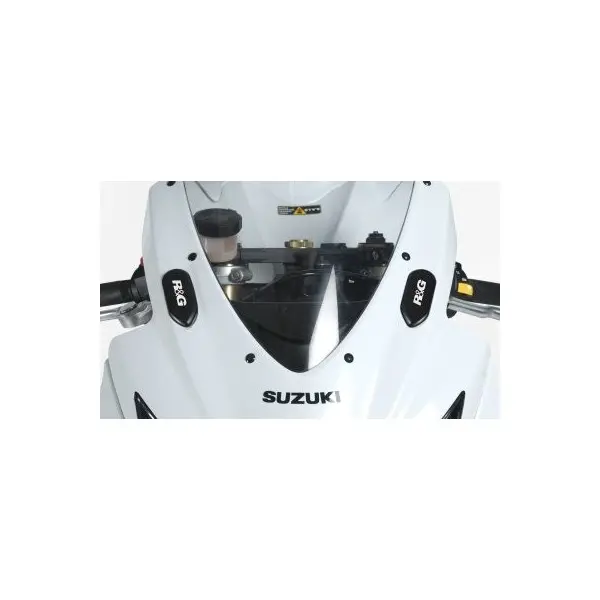 Cache-orifices rétroviseur R&G RACING - noir Suzuki GSX-R600/750