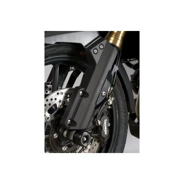 Protection de fourche R&G RACING noir Triumph Tiger 1200