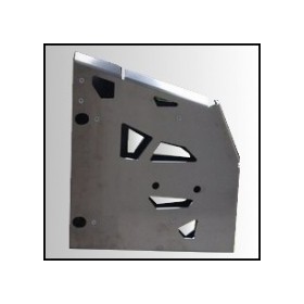 Protection de marche pied AXP - aluminium 4mm Polaris Sportsman XP850