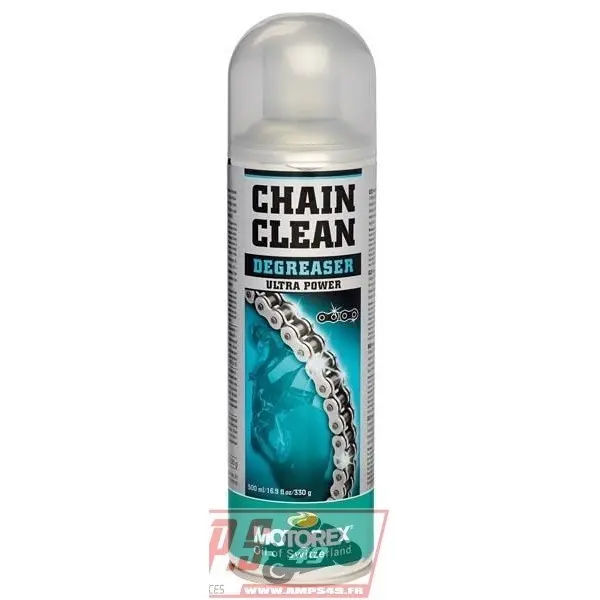 Nettoyant chaîne MOTOREX Chain Clean - Spray 500 ml