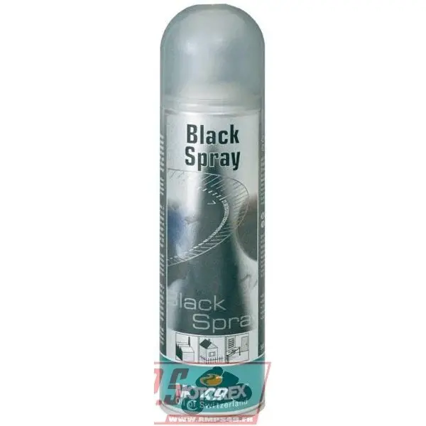 Vernis noir MOTOREX Black Colour Spray - Spray 500 ml