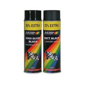 Peinture MOTIP Noir mat - Spray 500 ml