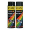 Peinture spray noir mat Motip 500ml