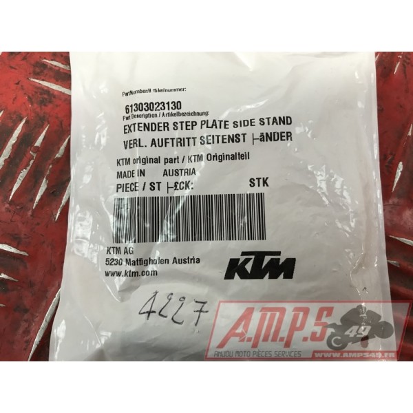 61303023130 super latérale pedale ktm- pièce moto occasion