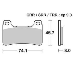 Plaquettes de freins Avant AP RACING Option - CBR RA Fireblade Abs - 1000 - HONDA 2014-2014