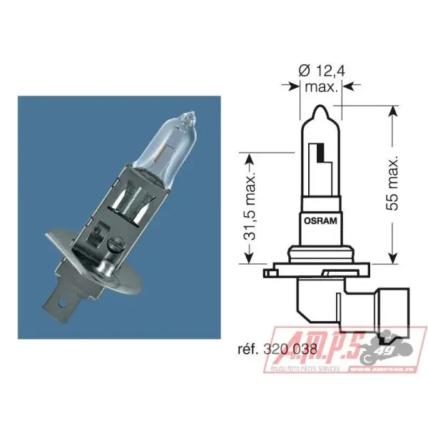 Ampoule OSRAM Original Line HB3 12V/35W - x1